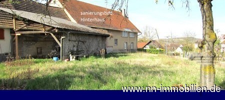 gr. Grundstück - Blick zum Hinterhaus gr. Grundstück - Blick zum Hinterhaus