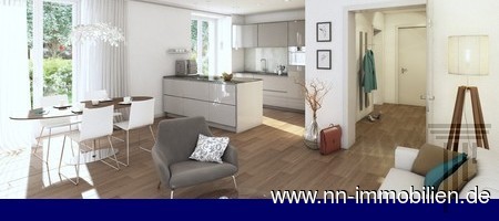 Blick in ein Wohnzimmer - Visualisierung Blick in ein Wohnzimmer - Visualisierung