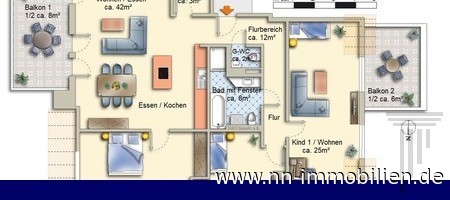 Grundriss-Skizze-visualisiert Grundriss-Skizze-visualisiert