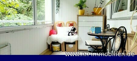 verglaste Loggia / Balkon