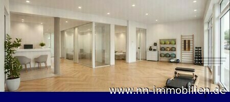 Moderne Physiotherapiepraxis – Einrichtung mittels KI visualisiert Moderne Physiotherapiepraxis – Einrichtung mittels KI visualisiert