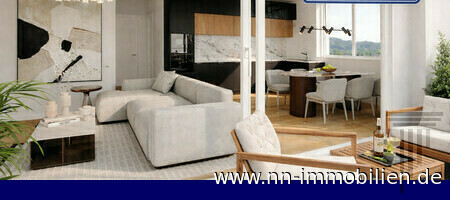 Einrichtigungsbeispiel einer Dachgeschosswohnung - visualisiert