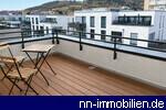 Blick vom Balkon zum Innenhof - KI-generiertes Bild, Abweichungen m�glich