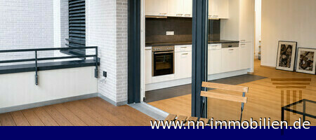 �berdachter Balkon - KI-generiertes Bild, Abweichungen m�glich